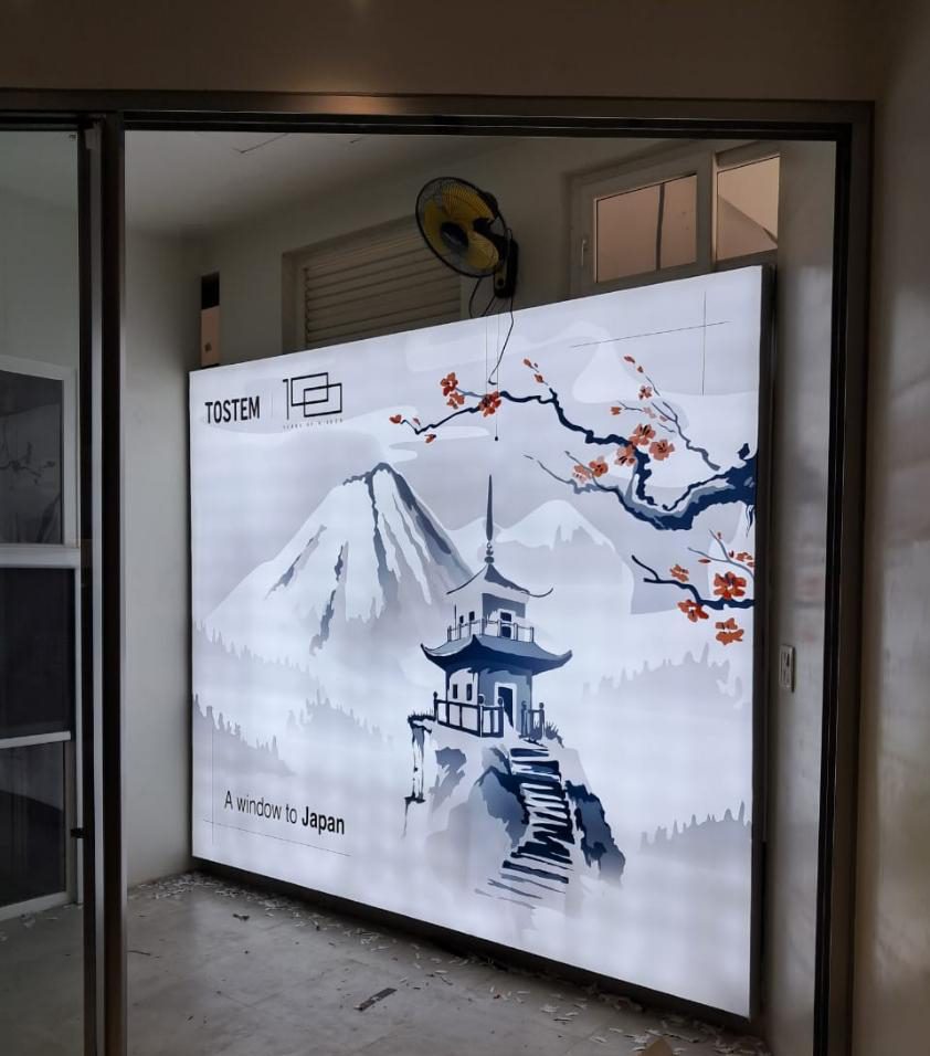 Decorative Backlit Panel — Interiors