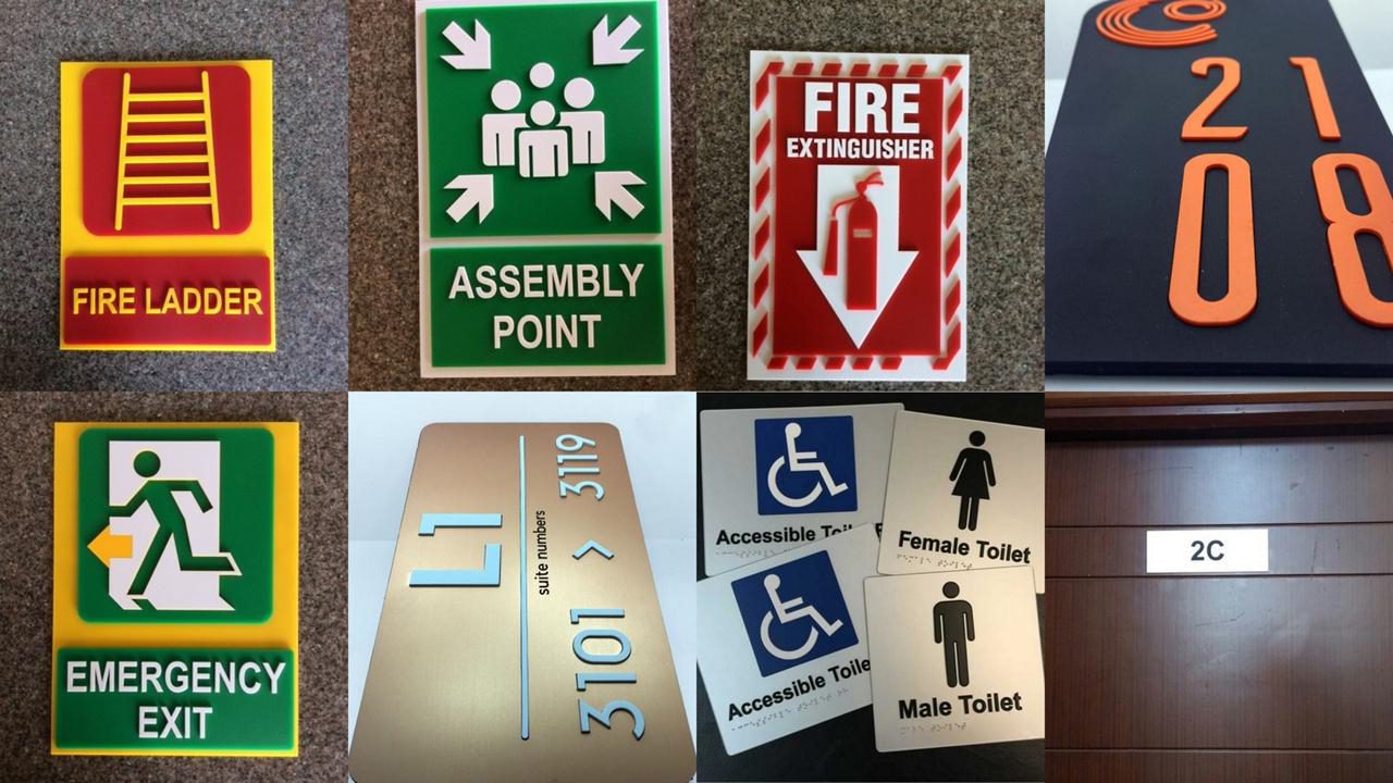 Safety & Facility Signage — Facility