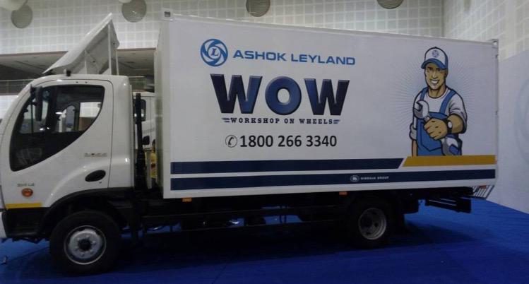 Delivery Vehicle Branding — WOW